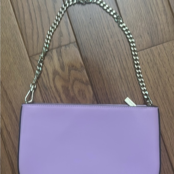 Kate Spade Lavender Shoulder Bag with Gold Chain - Picture 2 of 4